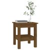 vidaXL Couchtisch Honigbraun 35x35x40 cm Massivholz Kiefer