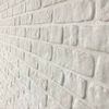 vidaXL 3D-Wandpaneele 10 Stk. Wei&szlig; Backstein-Optik EPS