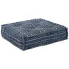 vidaXL Modulares Sofa 2 pcs Indigo Druck 140 x 70 x 36 cm Stoff