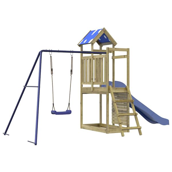 vidaXL Spielturm Impr&auml;gniertes Kiefernholz