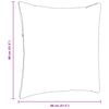vidaXL Sofakissen 2 pcs Weinrot 80 x 80 cm Stoff