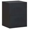 vidaXL H&auml;ngeschrank Mehrfarbig 38 x 33,5 x 48 cm Massivholz Mango