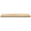 vidaXL Treppenstufen 4 Stk. Unbehandelt 80x25x2 cm Massivholz Eiche