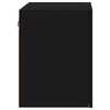 vidaXL TV-Wandschr&auml;nke 2 Stk. Schwarz 40,5x30x40 cm Holzwerkstoff