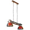 vidaXL H&auml;ngelampe Industrie-Stil 25 W Mehrfarbig 111 cm E27