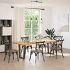 vidaXL Couchtischbeine V-Form 2 St&uuml;ck Anthrazit 70x(42-43,3) cm Stahl