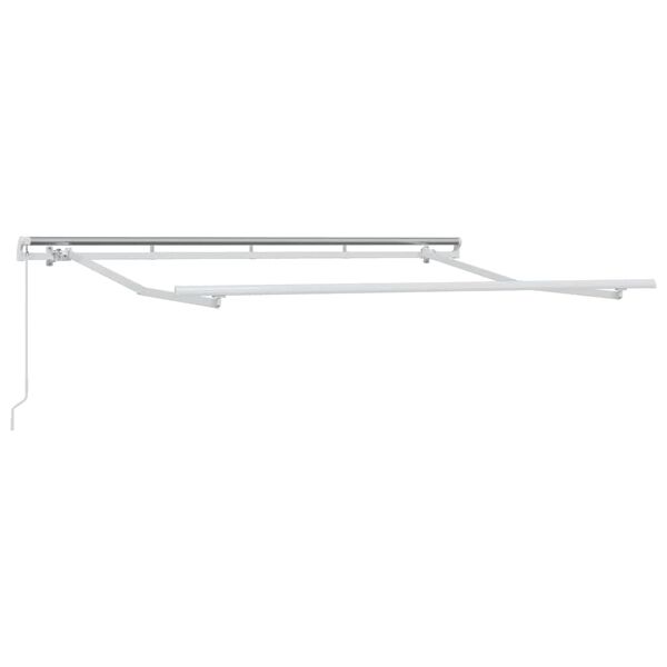 vidaXL Einziehbare Markise Creme 250 x 200 cm Stoff