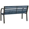 vidaXL Kinder-Gartenbank 81 cm Chinesisches Tannenholz Grau
