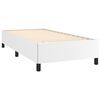 vidaXL Bettgestell Wei&szlig; 80x200 cm Kunstleder