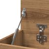 vidaXL Schuhbank Artisan-Eiche 80x30x45 cm Holzwerkstoff