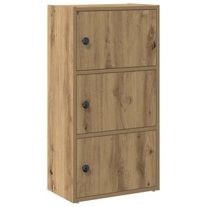 vidaXL B&uuml;cherregal Artisan-Eiche 40x24x77 cm Holzwerkstoff