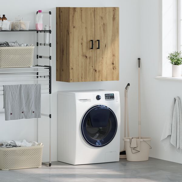 vidaXL Wandschrank Artisan-Eiche 69,5 x 34 x 90 cm Holzwerkstoff