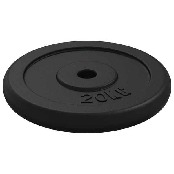 vidaXL Hantelscheibe 40 kg Gusseisen