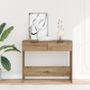vidaXL Konsolentisch Artisan-Eiche 90x36x75 cm Holzwerkstoff