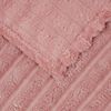 vidaXL Wohndecken 6 St&uuml;ck Rosa 270 x 240 cm Fleece