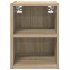 vidaXL H&auml;ngeschrank Sonoma-Eiche 30 x 29,5 x 40 cm Holzwerkstoff