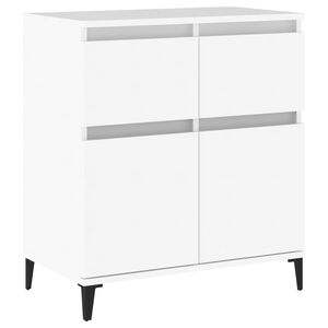 vidaXL Sideboard Wei&szlig; 60x35x70 cm Holzwerkstoff