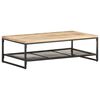 vidaXL Couchtisch 110x60x35 cm Mango Massivholz