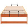 vidaXL Bettrahmen Braun 80 x 200 cm Massives Kiefernholz