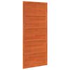 vidaXL Scheunent&uuml;r 90 x 2,5 x 208 cm Massives Kiefernholz Wachsbraun