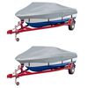 vidaXL Bootspersenninge 2 Stk. Grau L&auml;nge 519-580 cm Breite 294 cm