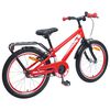 vidaXL Kinderfahrrad 20 Zoll f&uuml;r 6-11 Jahre alt Rot