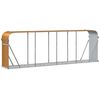 vidaXL Kaminholzunterstand Holzoptik 300x45x100 cm Verzinkter Stahl