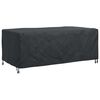 vidaXL M&ouml;belbezug Uni Schwarz 200 x 110 x 70 cm 600D