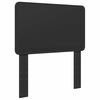 vidaXL Aufbewahrungsbett Schwarz 75 x 190 cm Holzwerkstoff