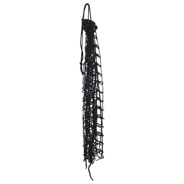 vidaXL Heunetze 2 Stk. Rund Schwarz 100x100 cm PP