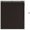 vidaXL Venezianische Jalousie Dunkelbraun 100 x 130 cm 35 mm