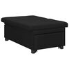vidaXL Pull-Out Schlafsofa Schwarz 194 x 50 x 82 cm Sperrholz