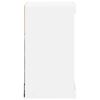 vidaXL Sideboard mit LED-Leuchten Wei&szlig; 41x37x67 cm