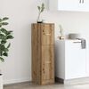 vidaXL Apothekerschrank Artisan-Eiche 30x41x118 cm Holzwerkstoff
