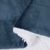 vidaXL &Uuml;berwurfdecke Marineblau 130 x 150 cm Fleece