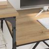 vidaXL Schreibtisch Artisan-Eiche 135 x 50 x 90 cm Holzwerkstoff