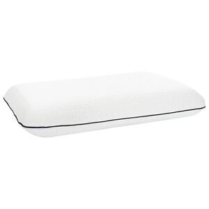 vidaXL Schlafkissen Uni Wei&szlig; 30 x 50 x 9 cm
