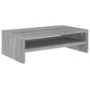 vidaXL Monitorst&auml;nder Grau Sonoma 42x24x13 cm Holzwerkstoff