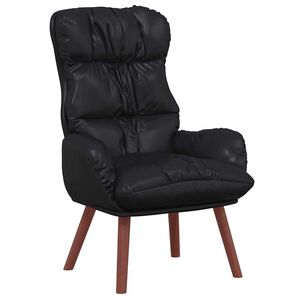 vidaXL Sessel Schwarz 69 x 74 x 93 cm Kunstleder