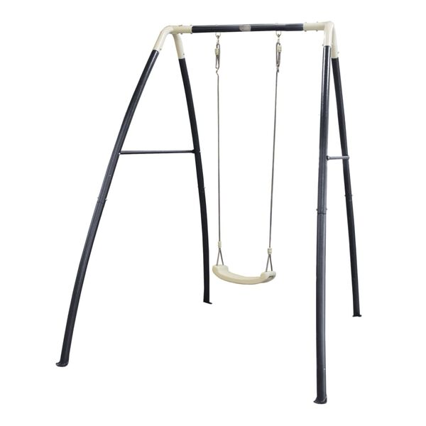 AXI Einzelschaukel Metall 210x140x217 cm Schwarz