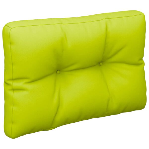 vidaXL Palettenkissen Knallgr&uuml;n 50x40x12 cm Stoff