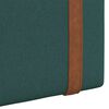 vidaXL H&auml;ngevorderseite Uni Dunkelgr&uuml;n 170 x 55 x 5 cm Antikes PU
