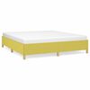 vidaXL Bettgestell ohne Matratze Gr&uuml;n 180x200 cm Stoff
