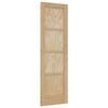 vidaXL Interior T&uuml;r Natur 61 x 198,5 cm Sperrholz