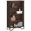 vidaXL B&uuml;cherregal Braun Eichen-Optik 80x31x137,5 cm Holzwerkstoff