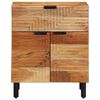 vidaXL Nachttisch Braun 50 x 33 x 60 cm Massivholz Akazie