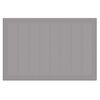 vidaXL Garten Essgruppe 7 pcs Hellgrau Polt Rattan
