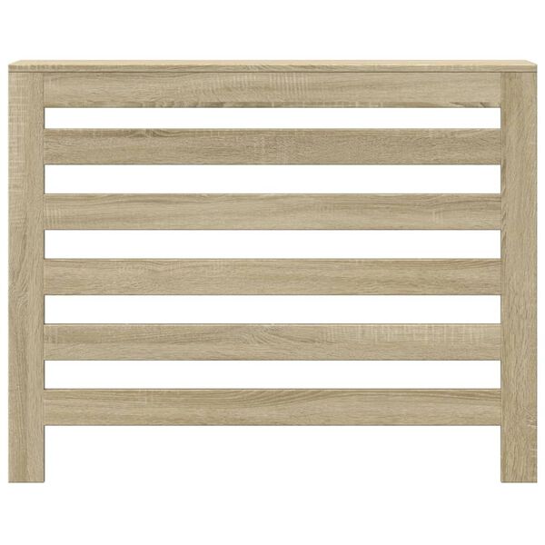 vidaXL Heizk&ouml;rperverkleidung Sonoma-Eiche 104x20x82 cm Holzwerkstoff