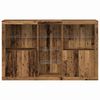vidaXL LED-Sideboard Altholz 162 x 37 x 100 cm Holzwerkstoff