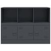 vidaXL Sideboard Anthrazit 99x39x73 cm Stahl
